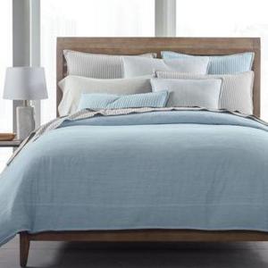 Hotel Collection - 525-Thread Count Yarn Dyed King Duvet Cover, Created for Macy's