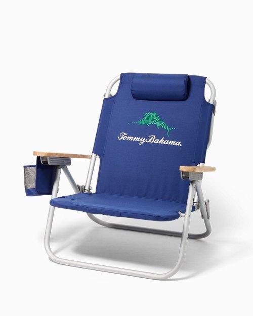 Wavy Marlin Deluxe Backpack Beach Chair