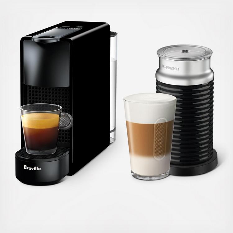 1. ネスプレッソEssenza Mini、2. Aeroccino 3 Breville, Nespresso Essenza Mini Espresso Machine with Aeroccino