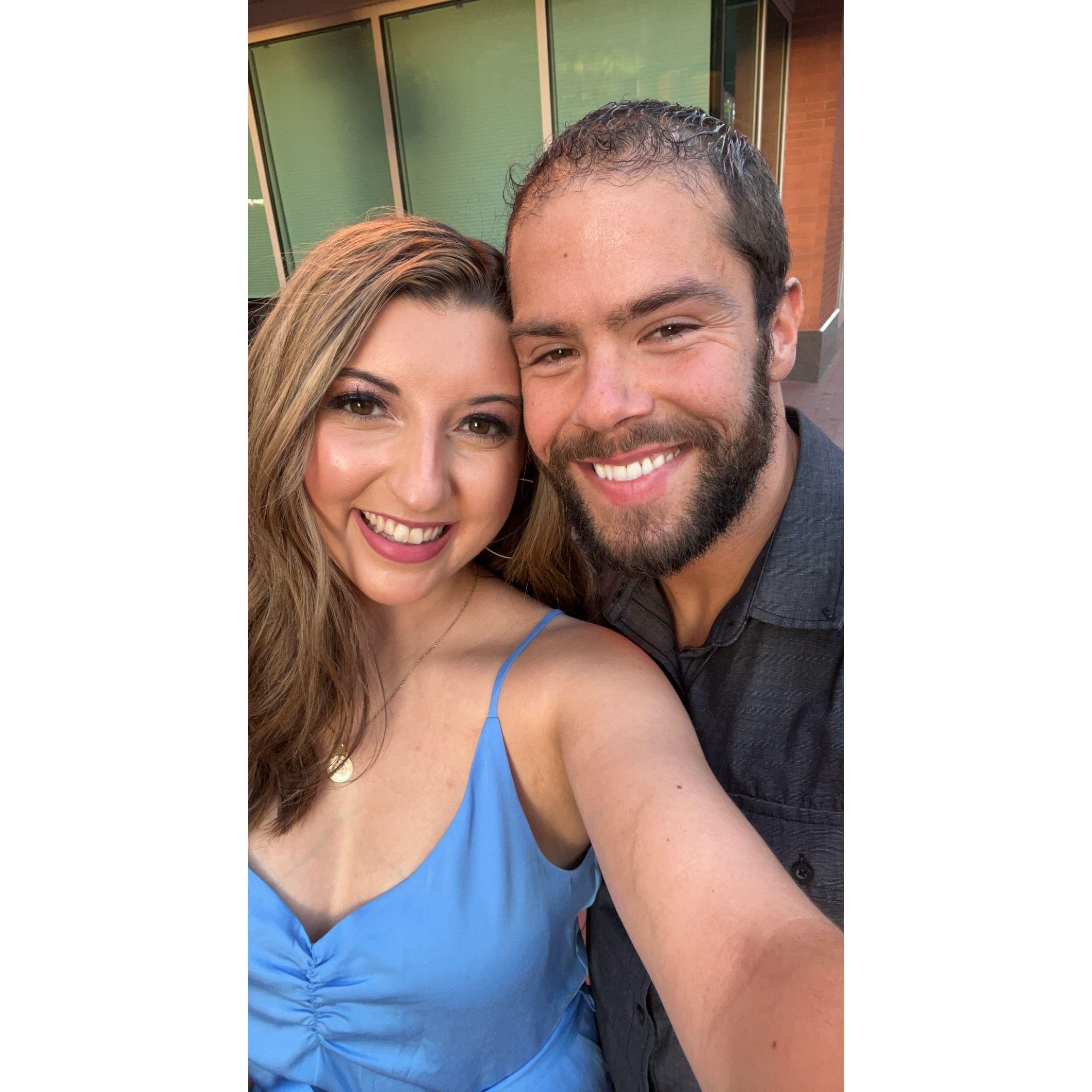 Our first picture together