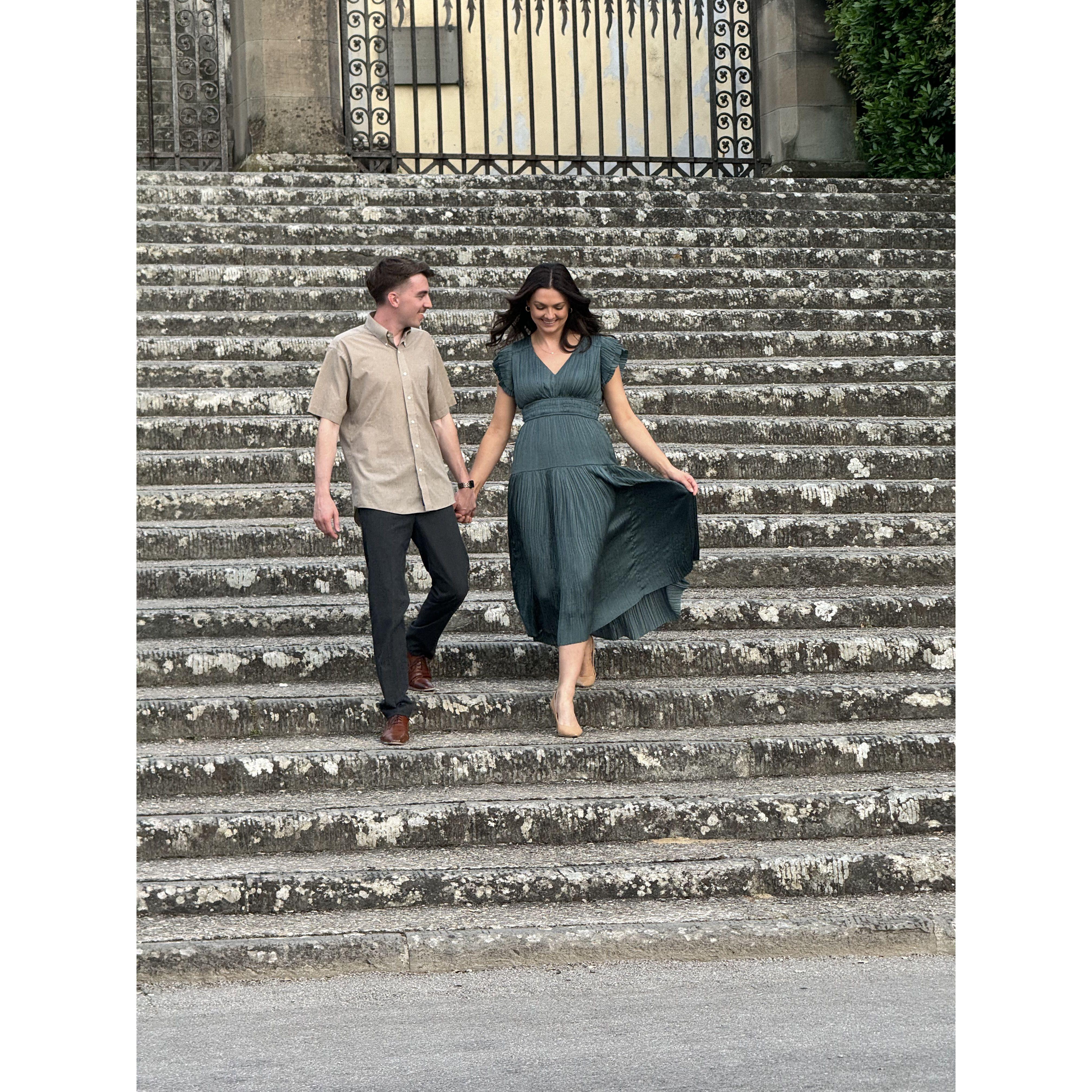 Engagement session in Florence, Italy