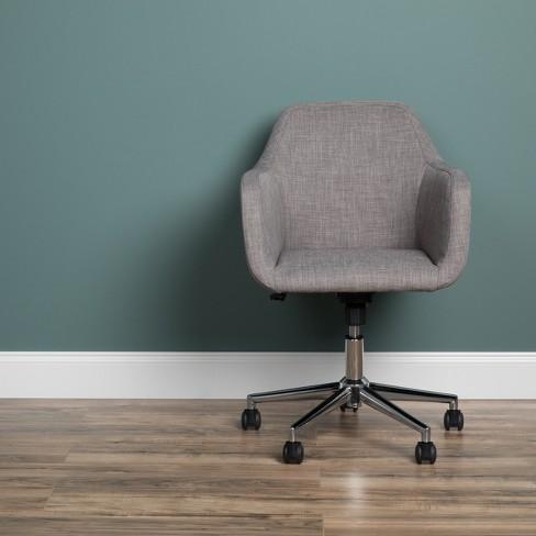 Upholstered Adjustable Home Office Chair with Wheels - OFM