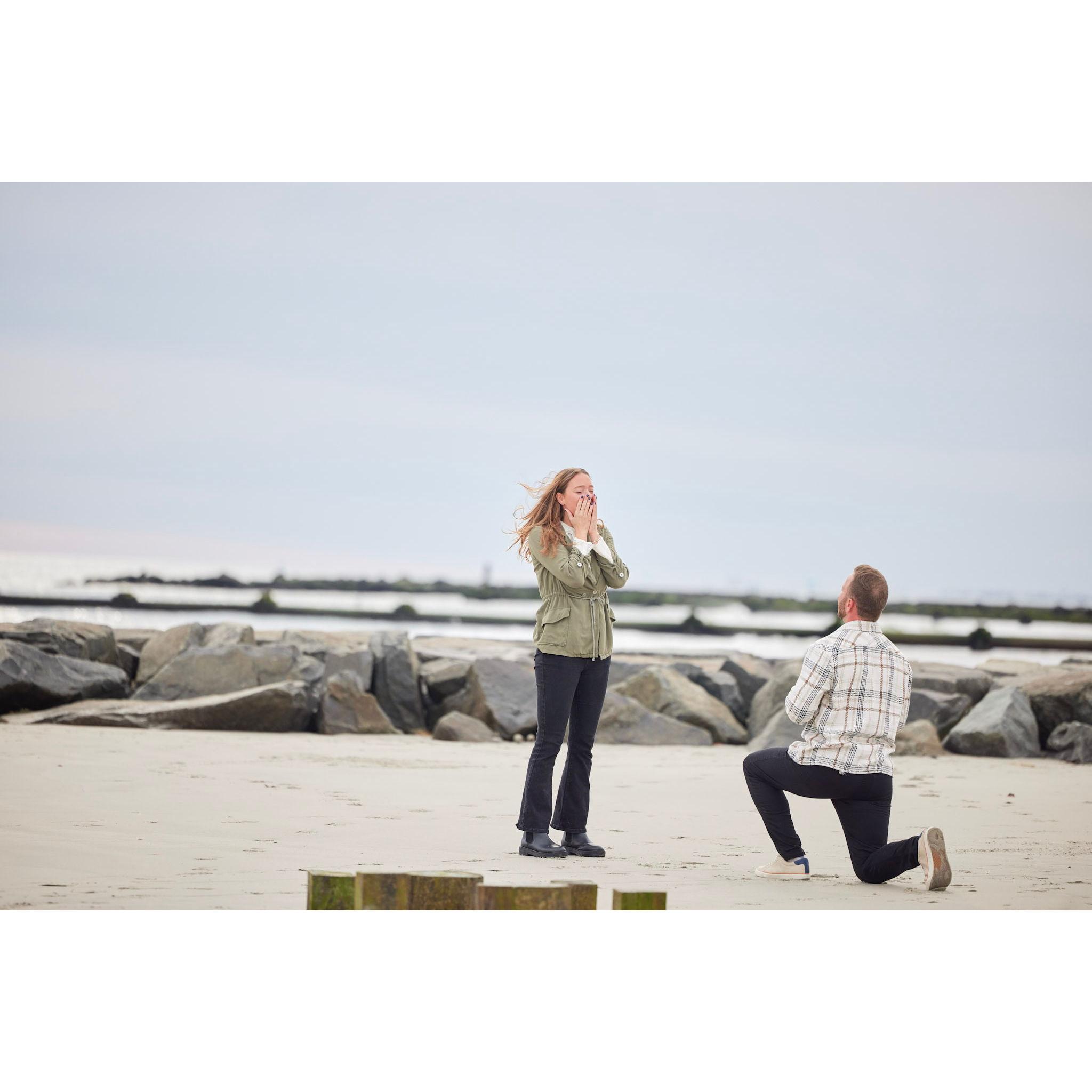 Proposal day in Ocean City, NJ