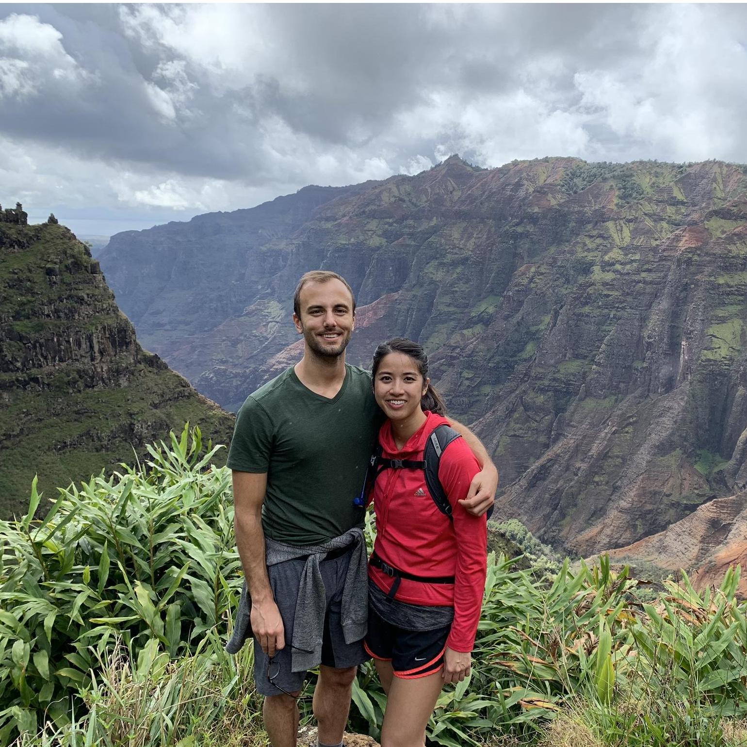 This is another hike in Hawaii. Hawaii is one of our favorite places! Thus far, we have visited it at least once each year together