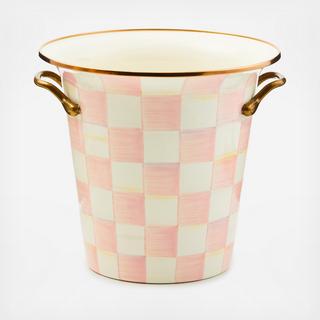 Rosy Check Stainless Steel Wine Cooler