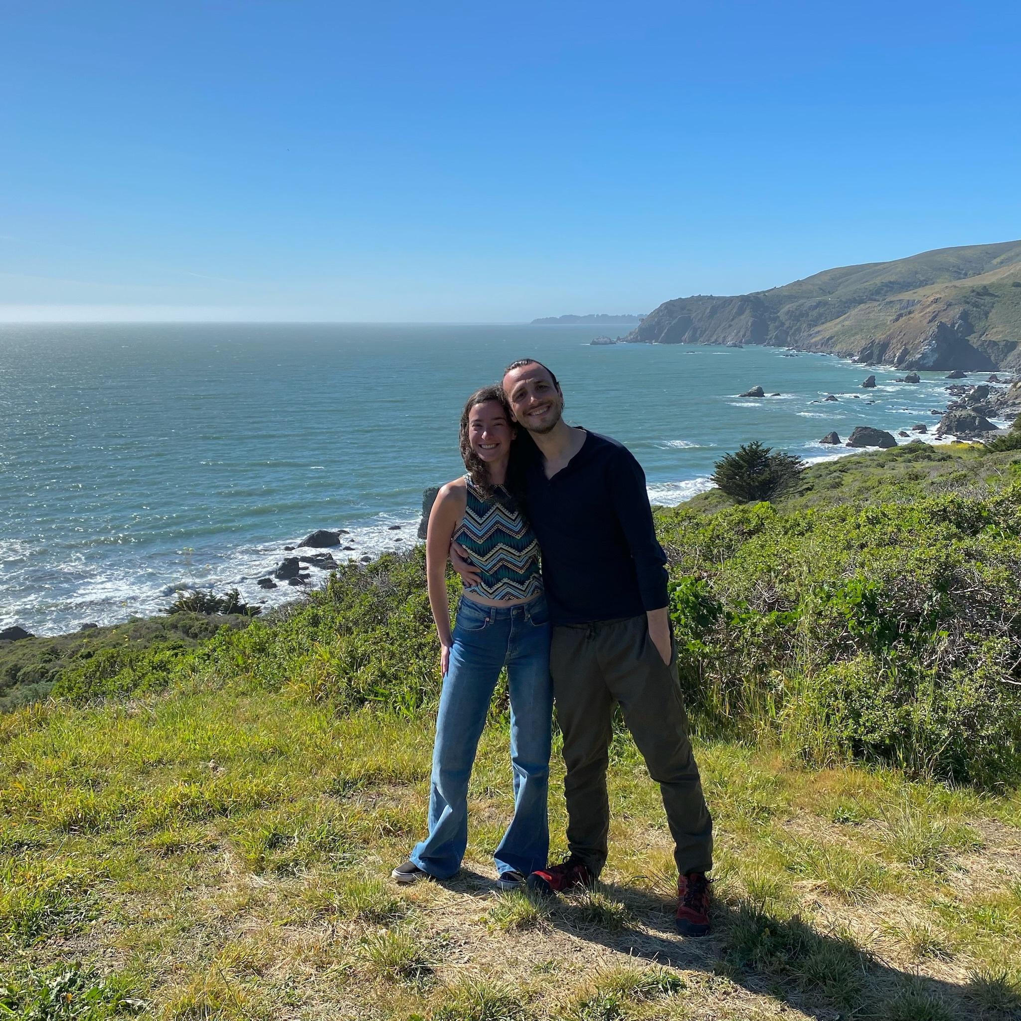 Our first time in California together, March 2022