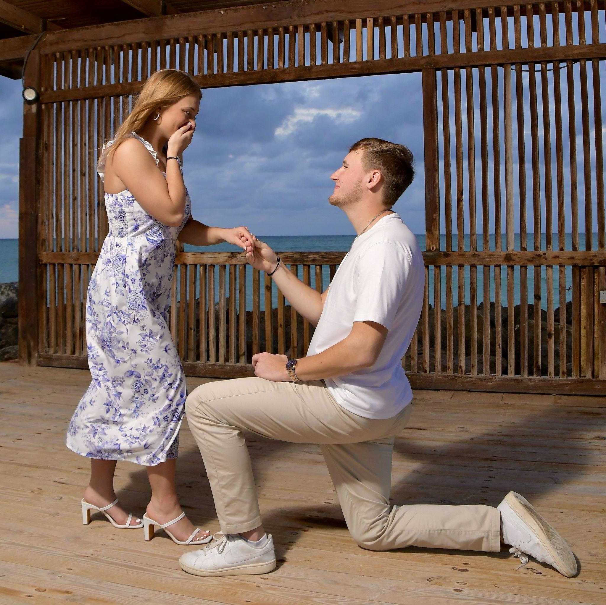 Josh proposed in Jamacia - December 11, 2022