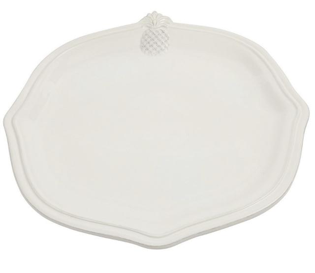 Mud Pie Ceramic Pineapple Platter