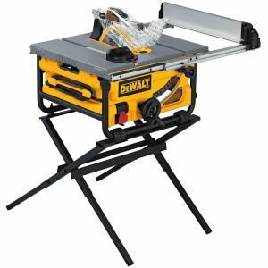 15-Amp Corded 10 in. Compact Job Site Table Saw with Site-Pro Modular Guarding System with Stand