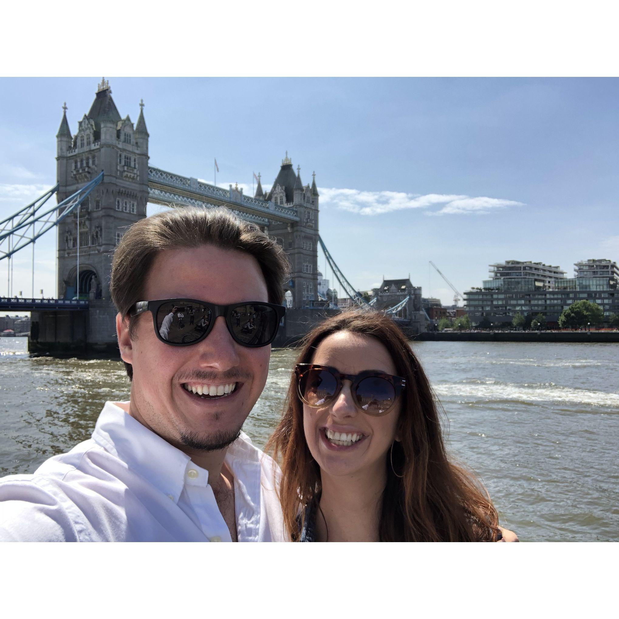 Our first trip to London.