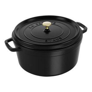 8.75 qt, Round, Cocotte, Black Matte Staub