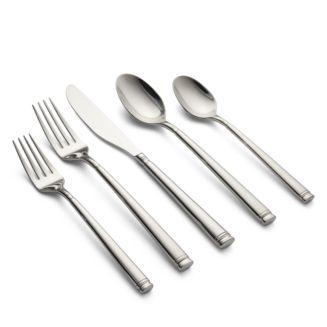 Cambridge Silversmiths Emmy Mirror 20 Piece Flatware Set, Service for 4