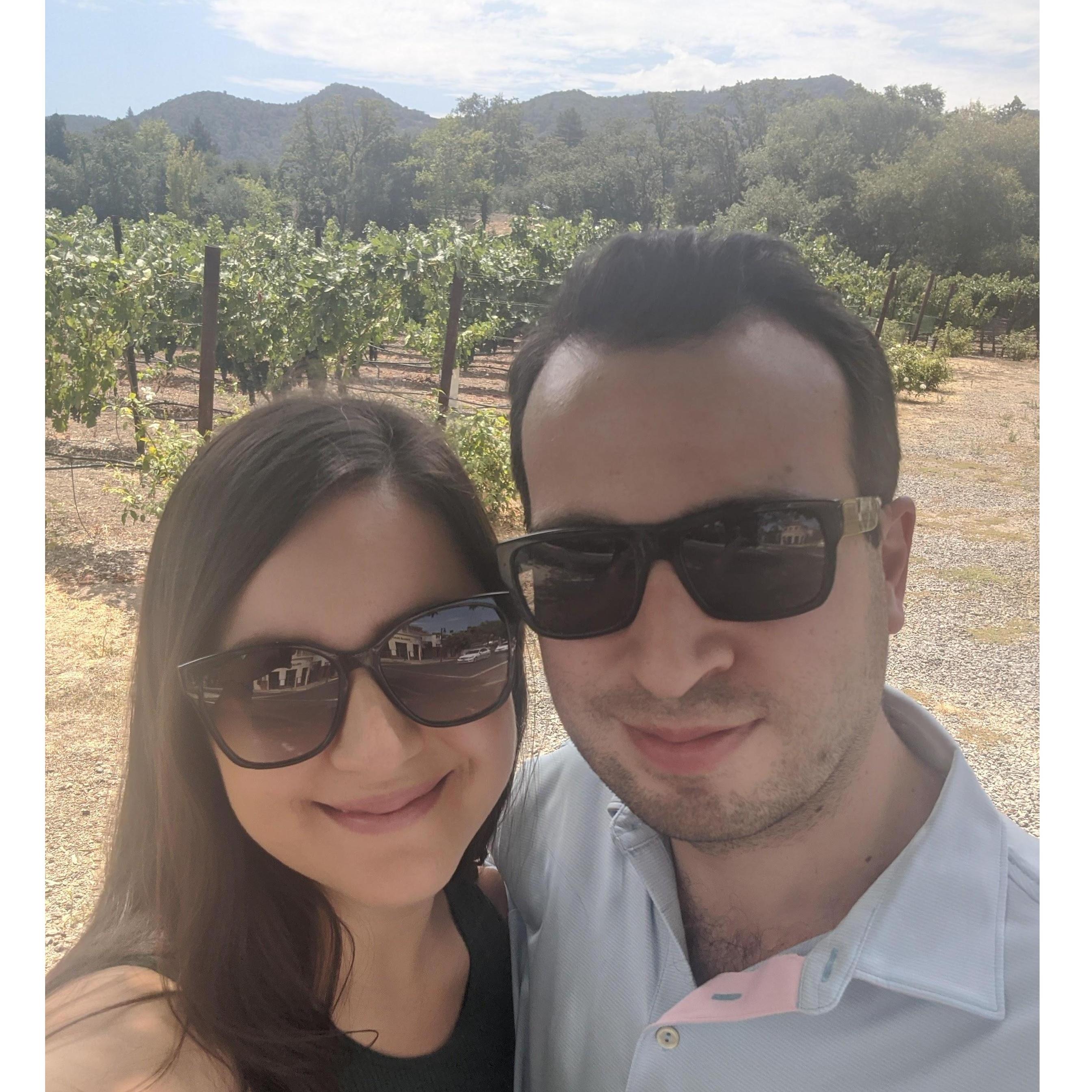 Napa wine tasting 2020