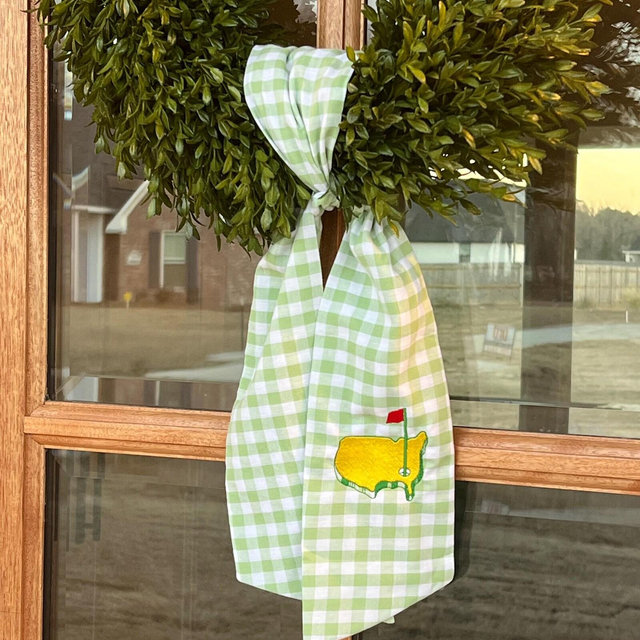 Masters Wreath Sash