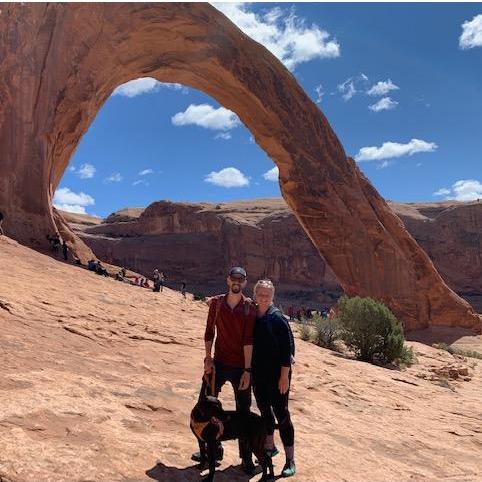 Hiking in Moab, Utah in 2019