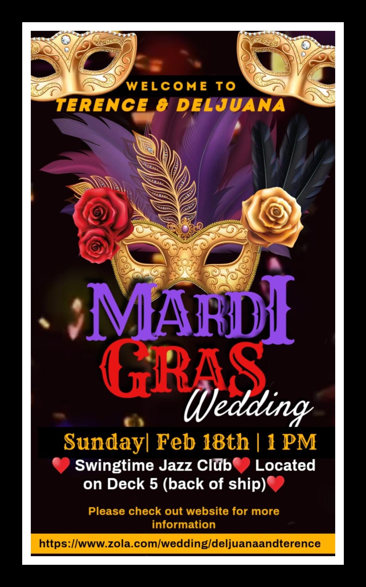 The Wedding Website of DelJuana Blackmon and Terence Riddick Jr.