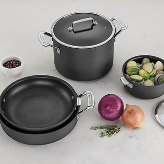 SmartNest™ 11-Piece Hard Anodized Non-Stick Set