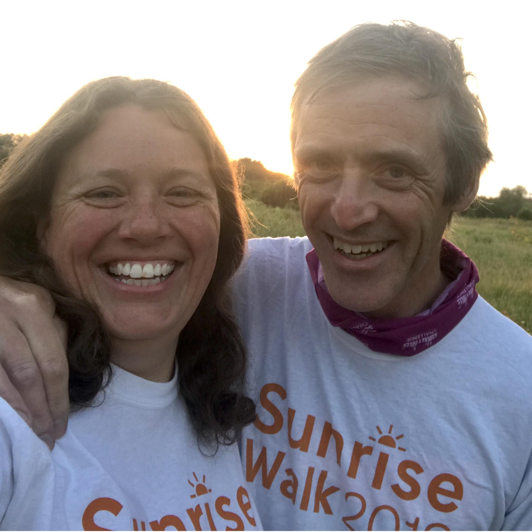 Our 2020 sunrise walk for charity. Different to last year due to Covid-19 but we enjoyed seeing the sunrise at 05:10, it's always a beautiful sight.
June 2020