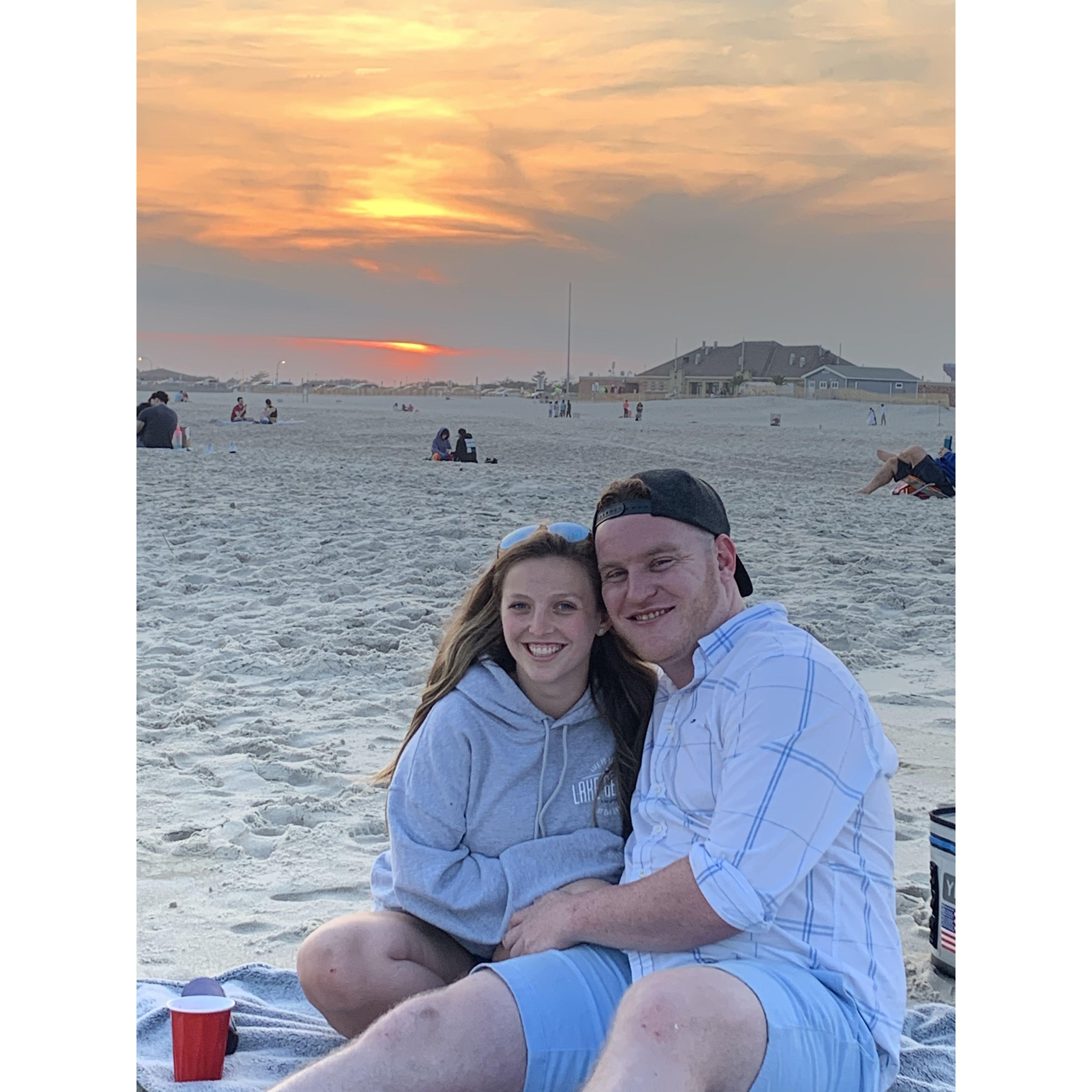 Our second date......unexpectedly extended by Danny's truck falling apart