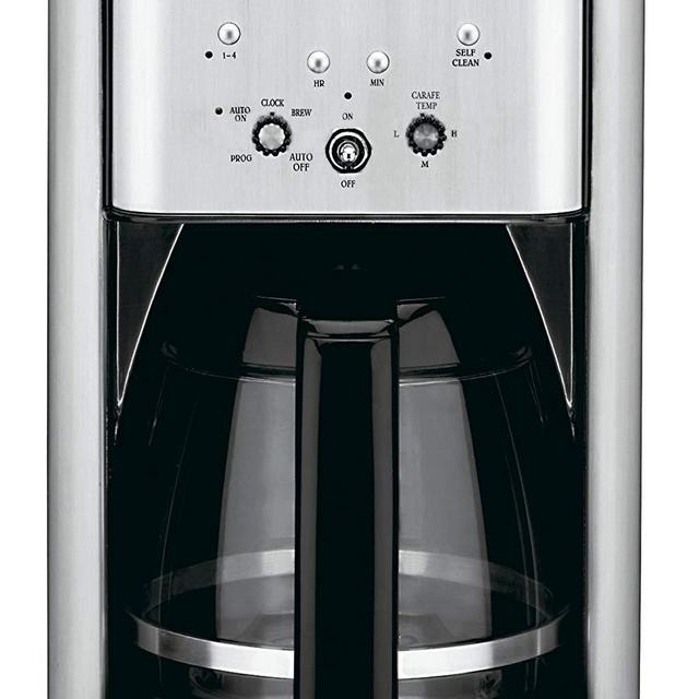 Cuisinart DCC-1200 Brew Central 12 Cup Programmable Coffeemaker, Black/Silver