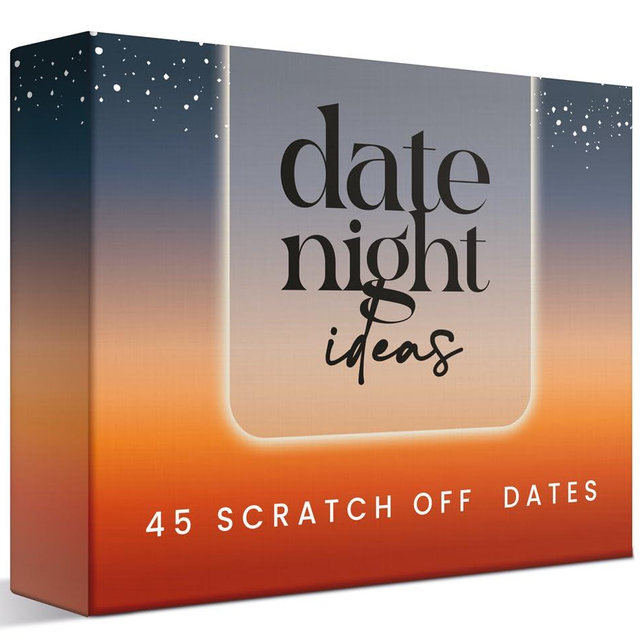 Eluvate 45 Romantic & Fun Scratch Off Date Night Ideas Card Game, Couple Gifts for Boyfriend, Girlfriend, Wife, Husband, Engagement, Birthday, Anniversaries or Bridal Shower Gifts