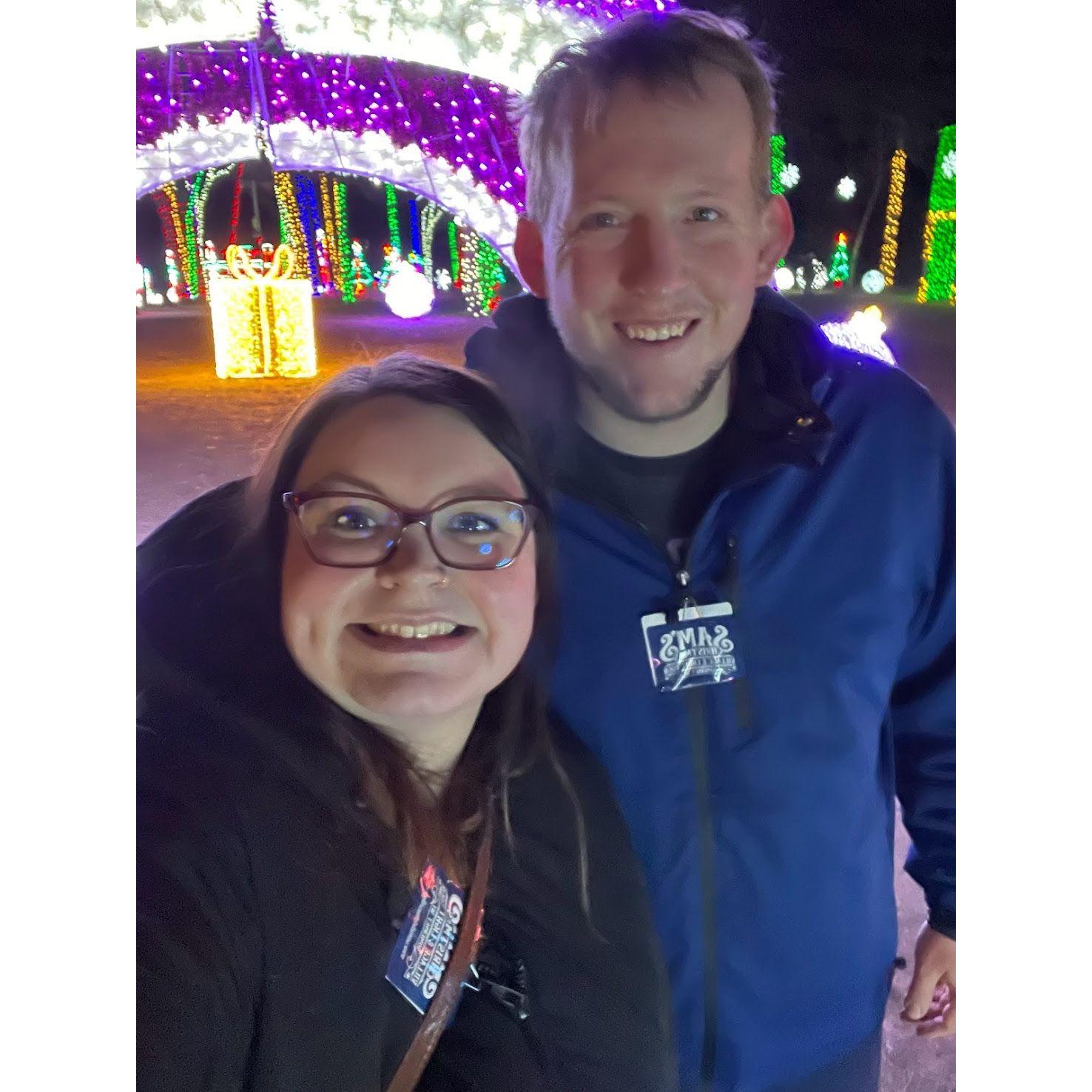 Our first time at Sam's Christmas Village in Somerset. 
December 2023