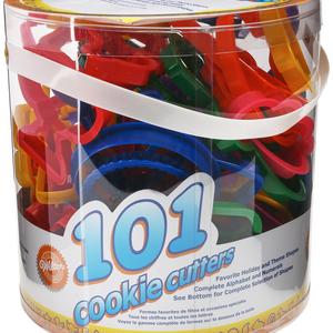 Wilton 2304-1050 101-Piece Cookie Cutter Set