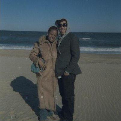 One of our first trips to VA Beach together. February 2006