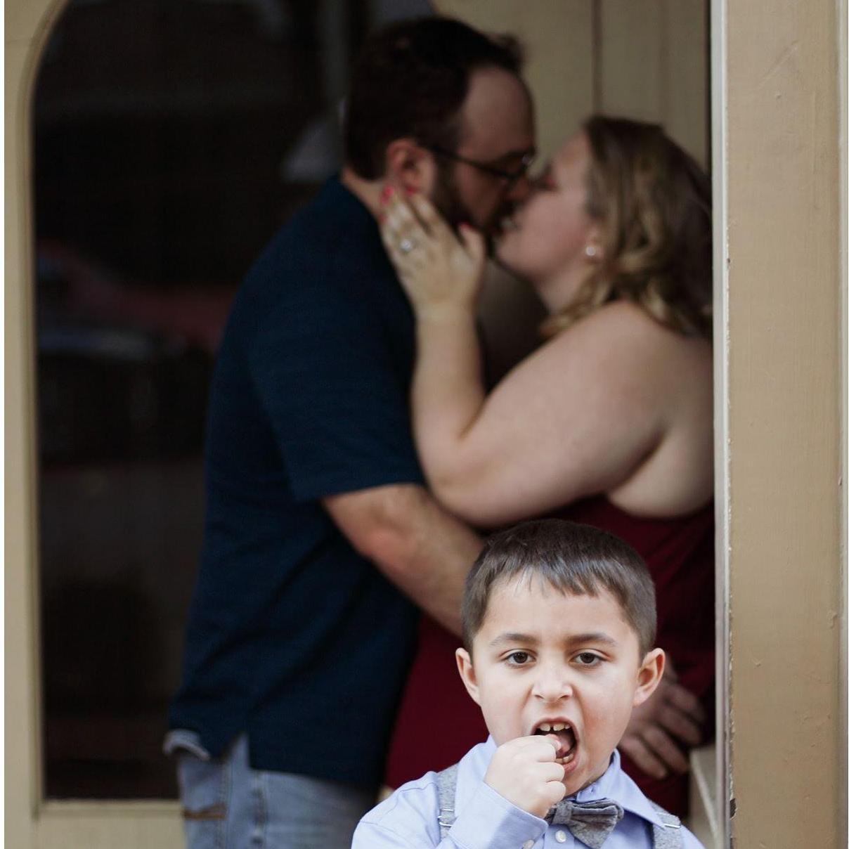 He may not like it but, I'll kiss you any day!