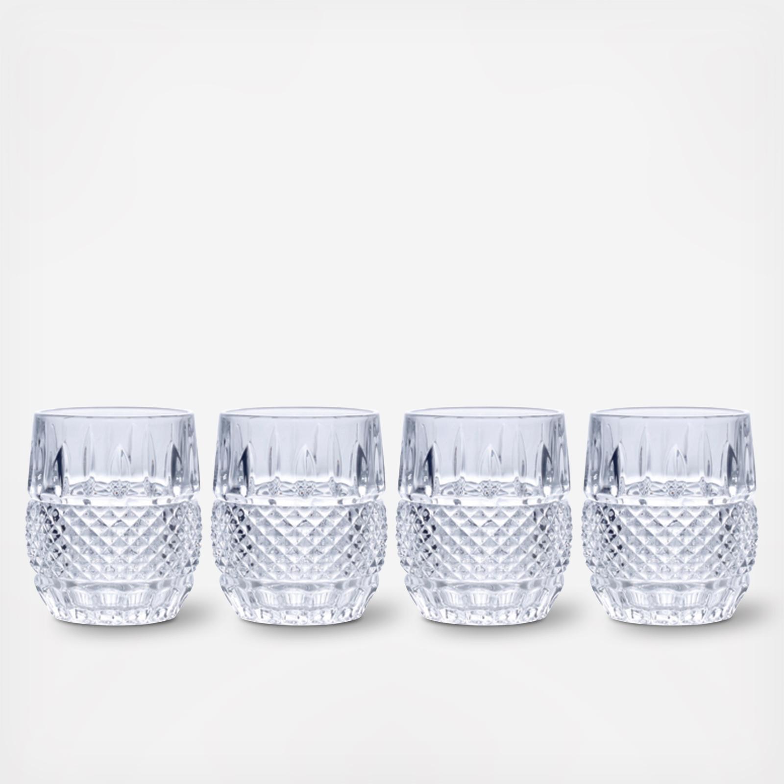 mikasa double old fashioned glasses