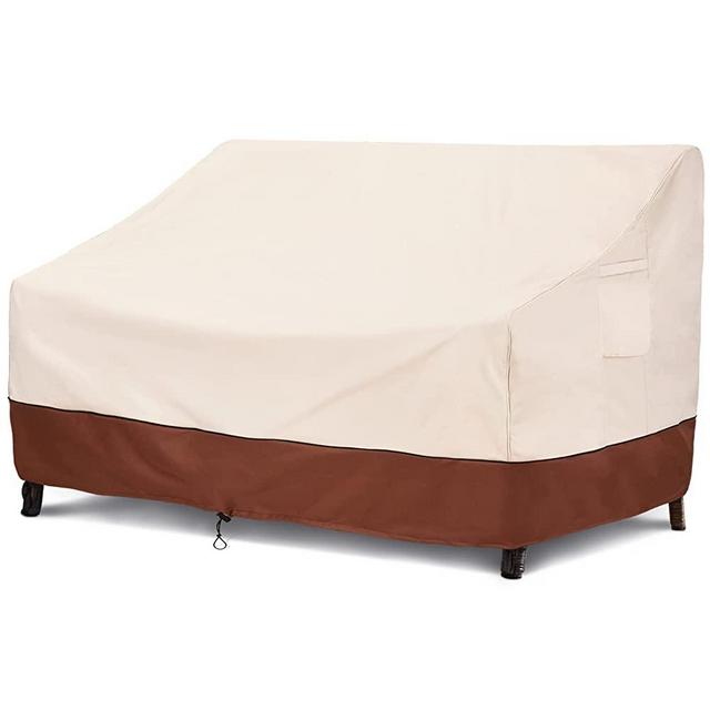 COSFLY Patio Furniture Covers Waterproof for Sofa, Outdoor Loveseat Covers Heavy Duty Fits up to 58W x 32.5D x 31H inches