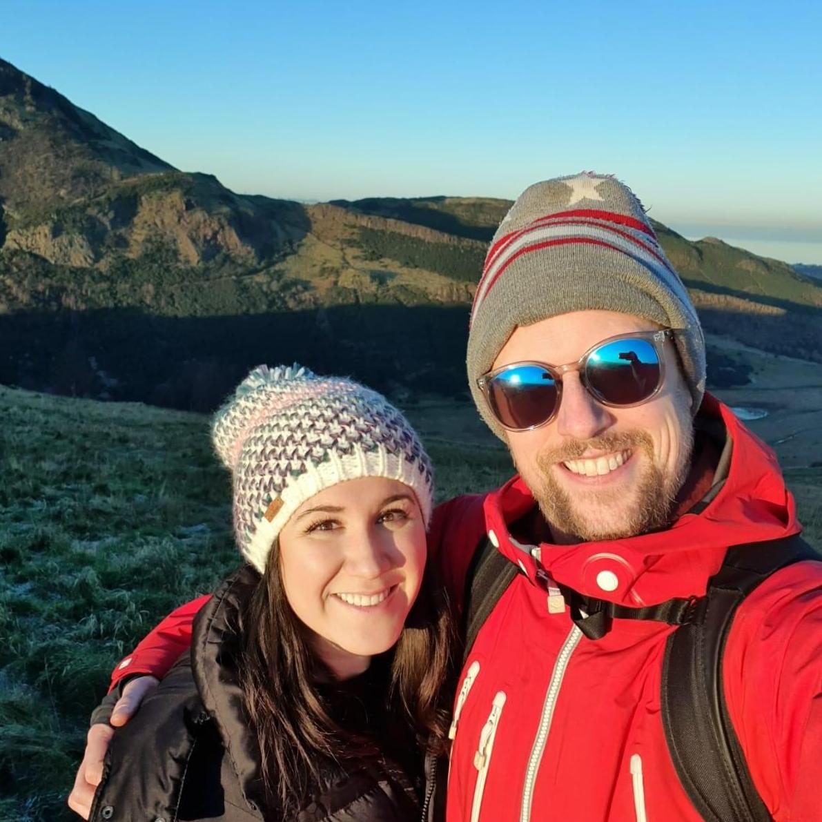 Celebrating the start of 2020 in Edinburgh, Scotland!