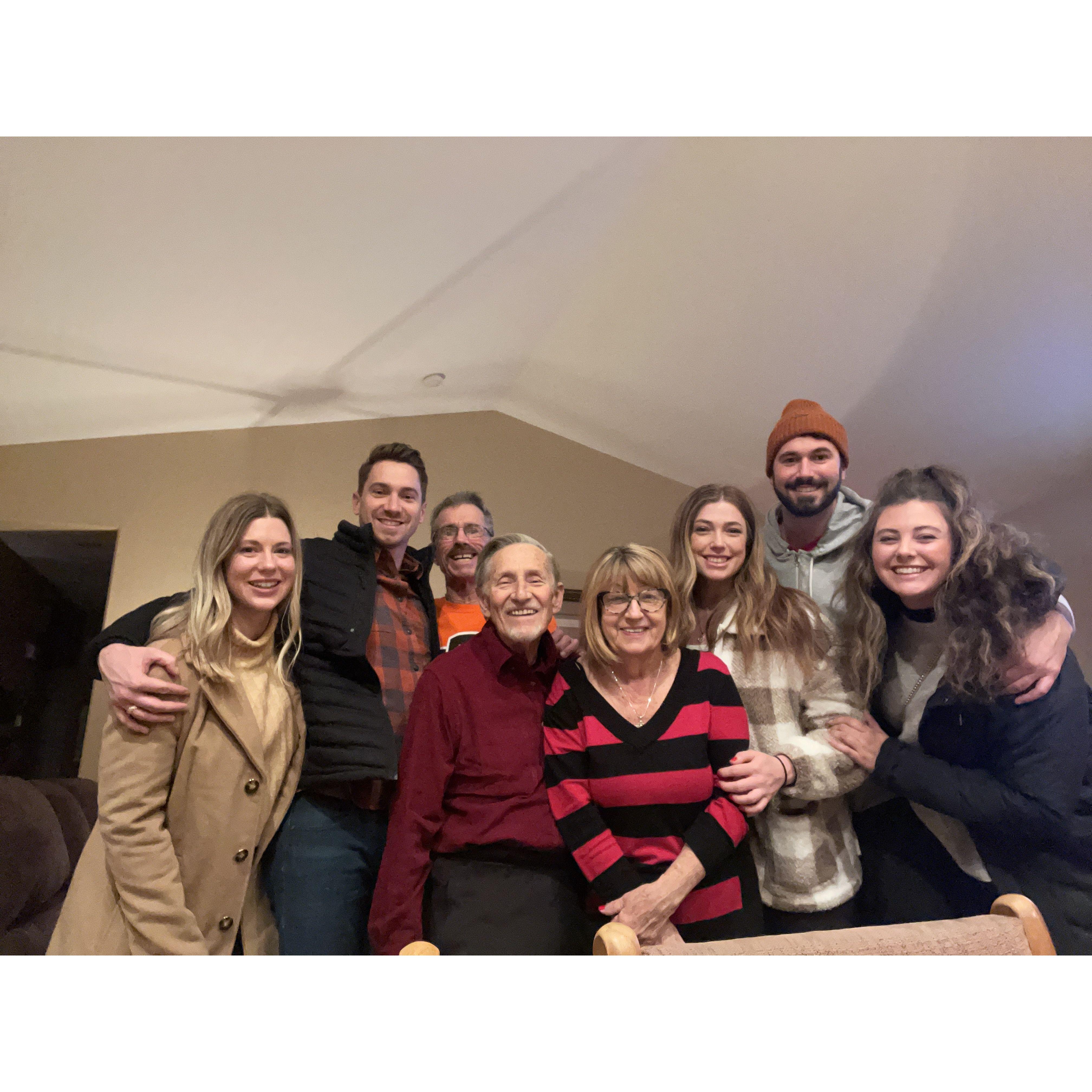 We spent Christmas in Reno, NV with Daniels family. We miss you Uncle Jeff!