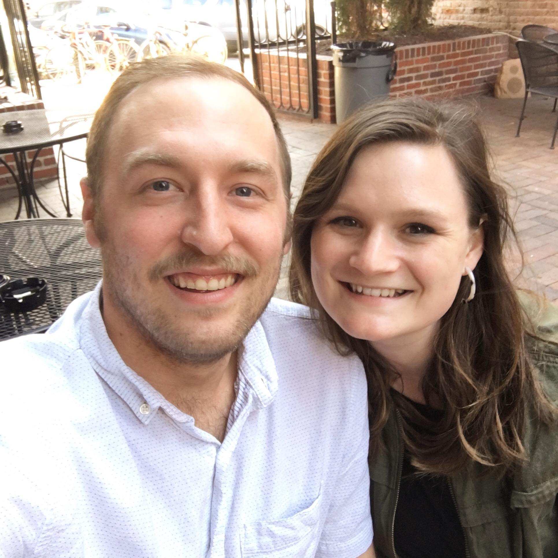 Celebrating one year of dating at the bar where it all began!