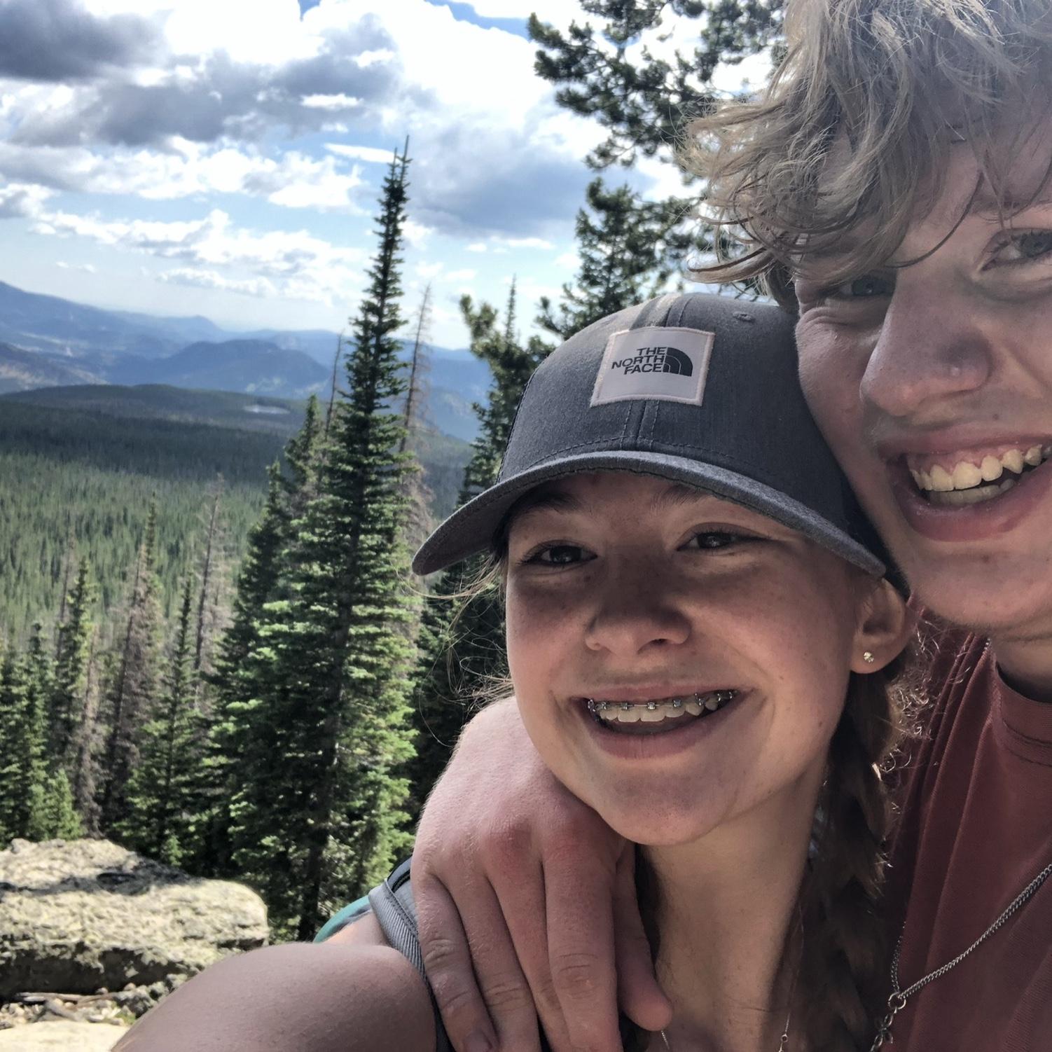 This is the day we almost died hiking Flattop, don't worry, we live to tell.