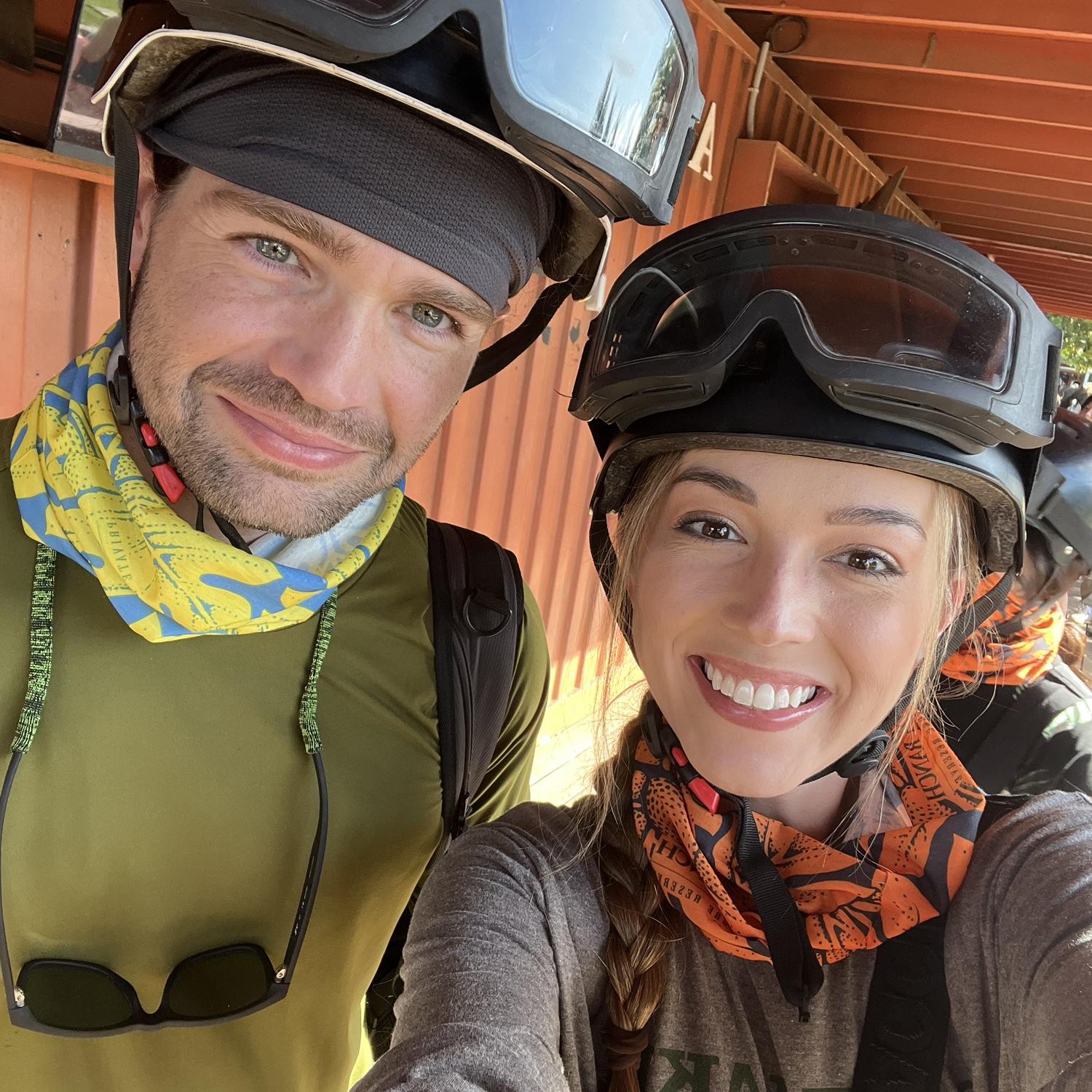 UTVing at Ku'aloa Ranch on our Honeymoon!