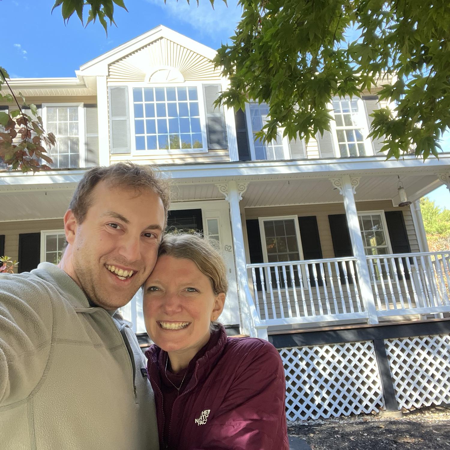 Our first and forever home together