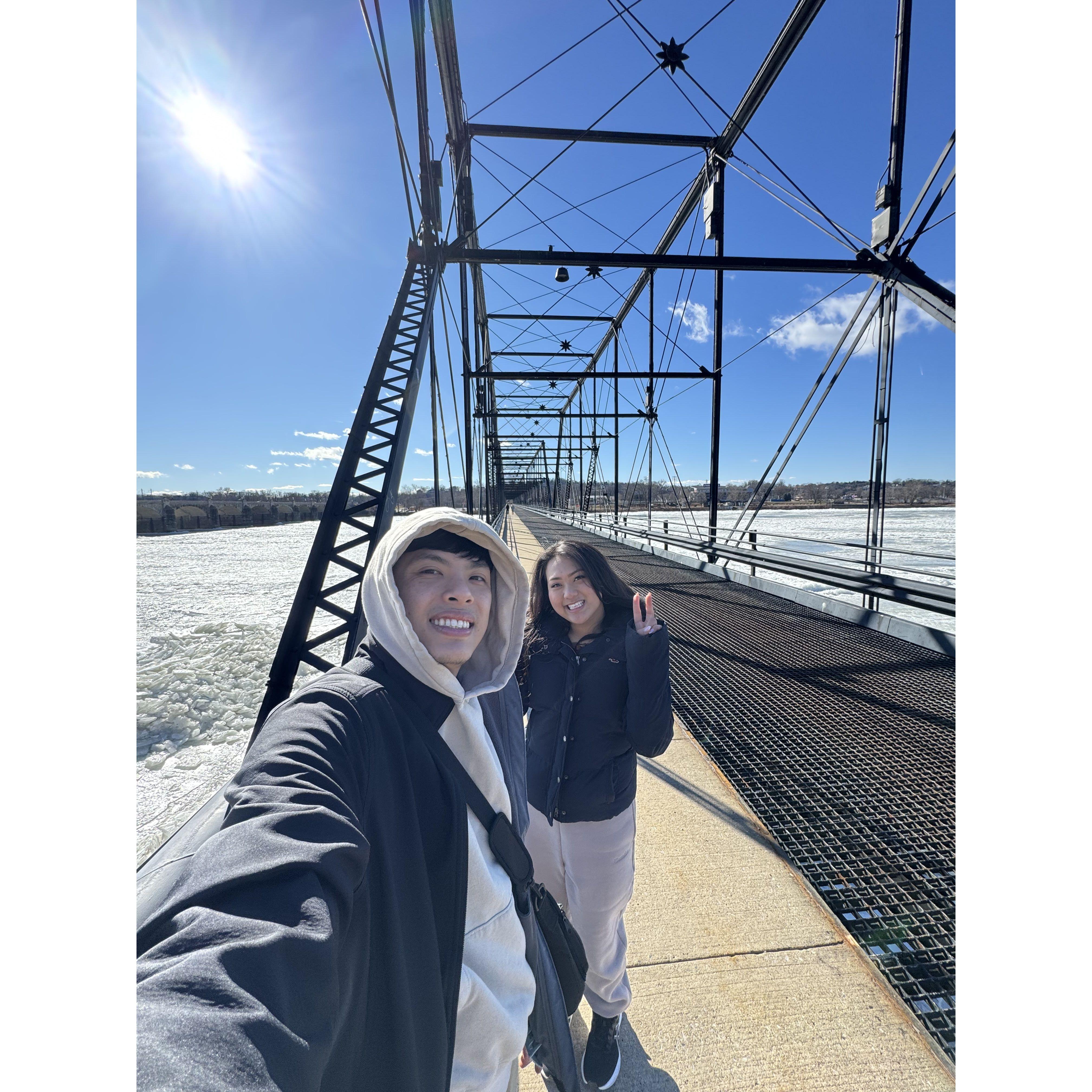 We never skip a walk- even if we're not home!