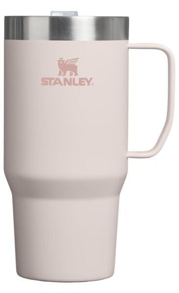 STANLEY The Everyday Suburban Mug | 24 oz | Drink Through Lid | Cup for Coffee, Tea and Drinks | Insulated Stainless Steel Coffee Mug | BPA-Free | Rose Quartz
