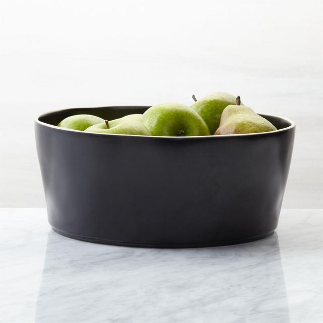 Sloan Black Serving Bowl