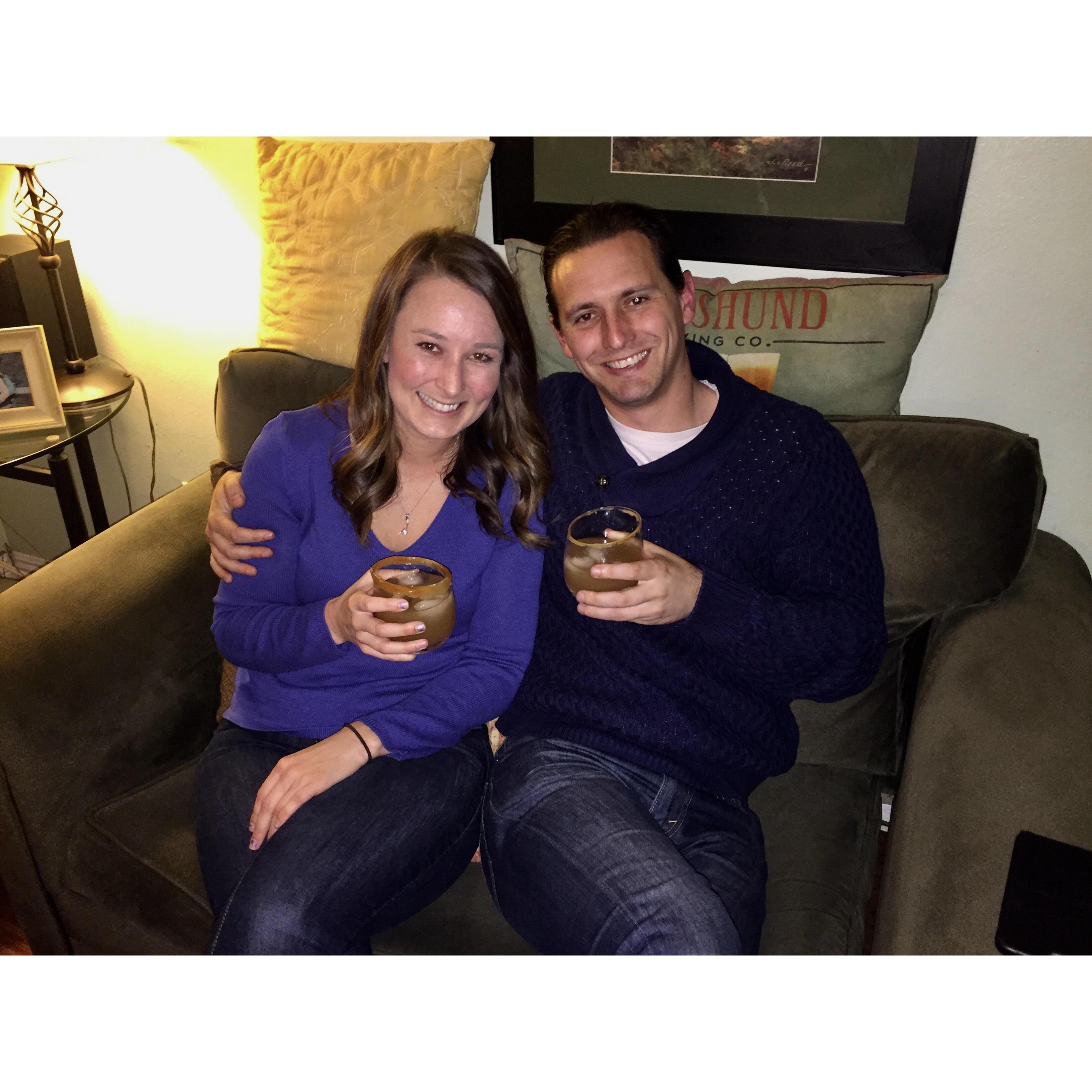 First Christmas Card Picture!