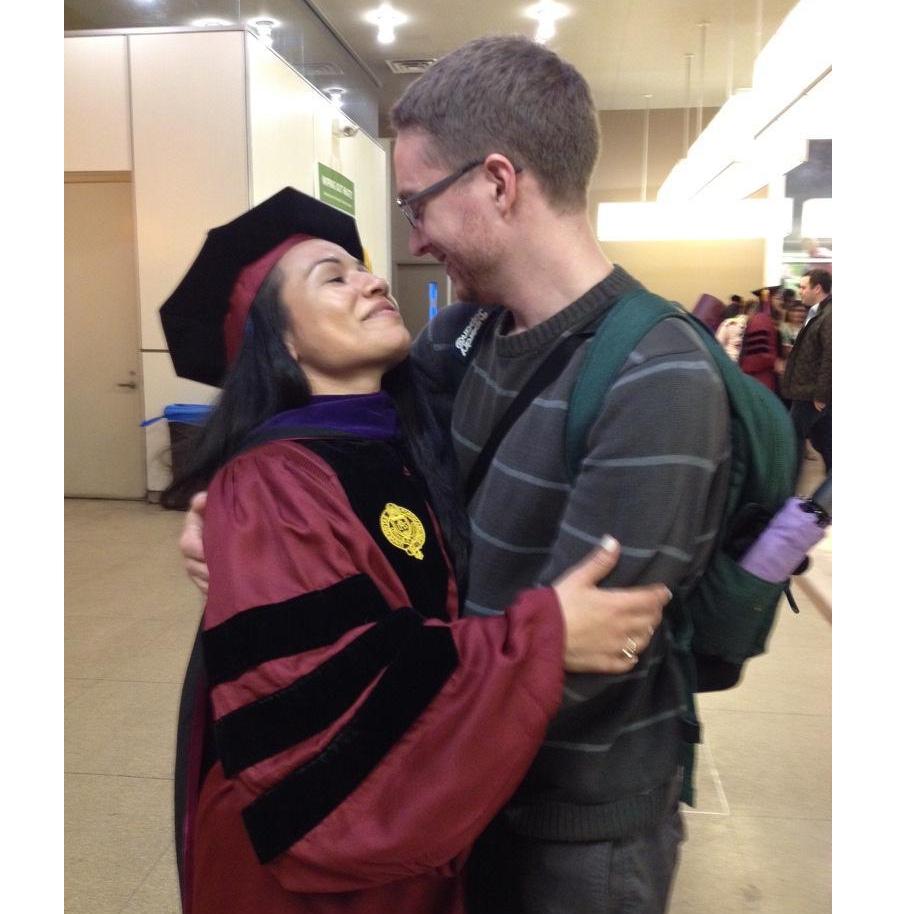 Lorena's law school graduation