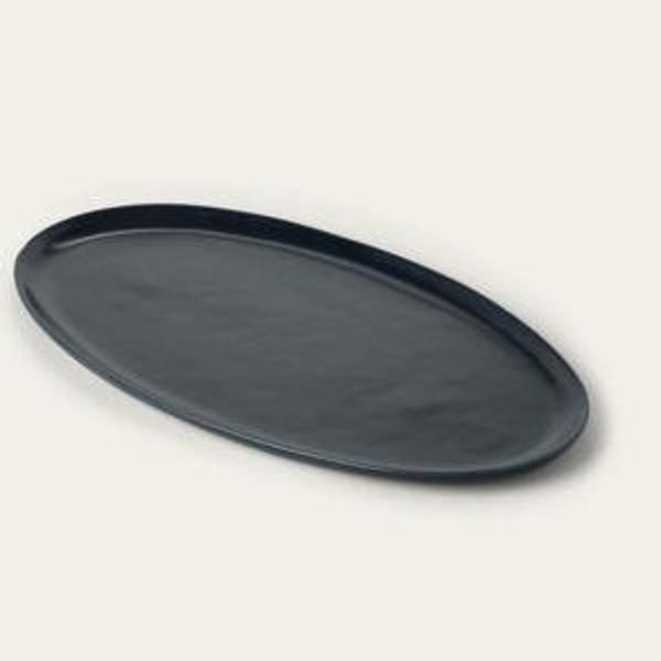 Oval Serving Platter (midnight blue)