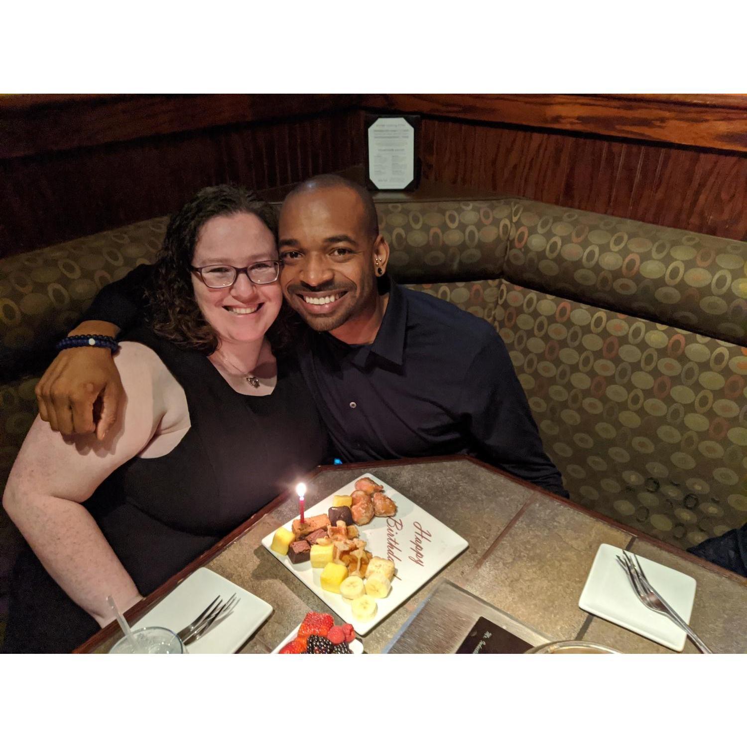 birthday celebration for Gillian