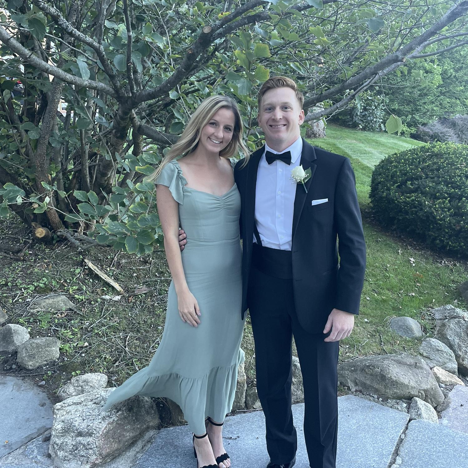 Lovely time at Eddie’s wedding in NH !