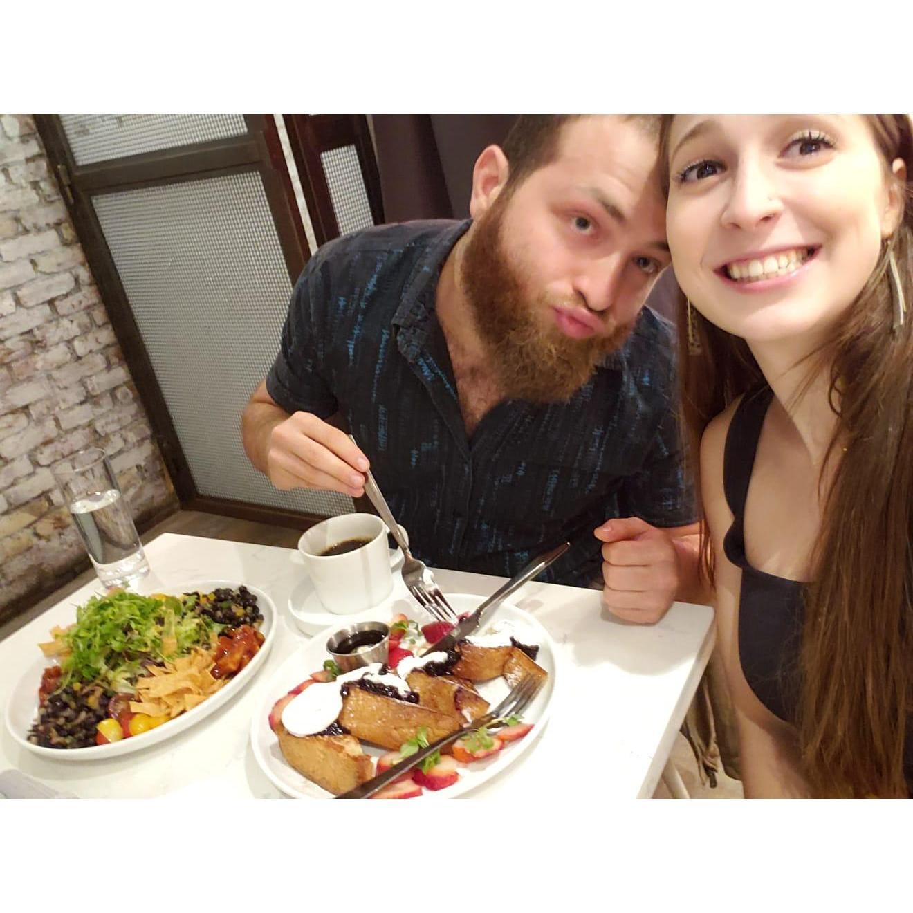 Celebrating one year together!