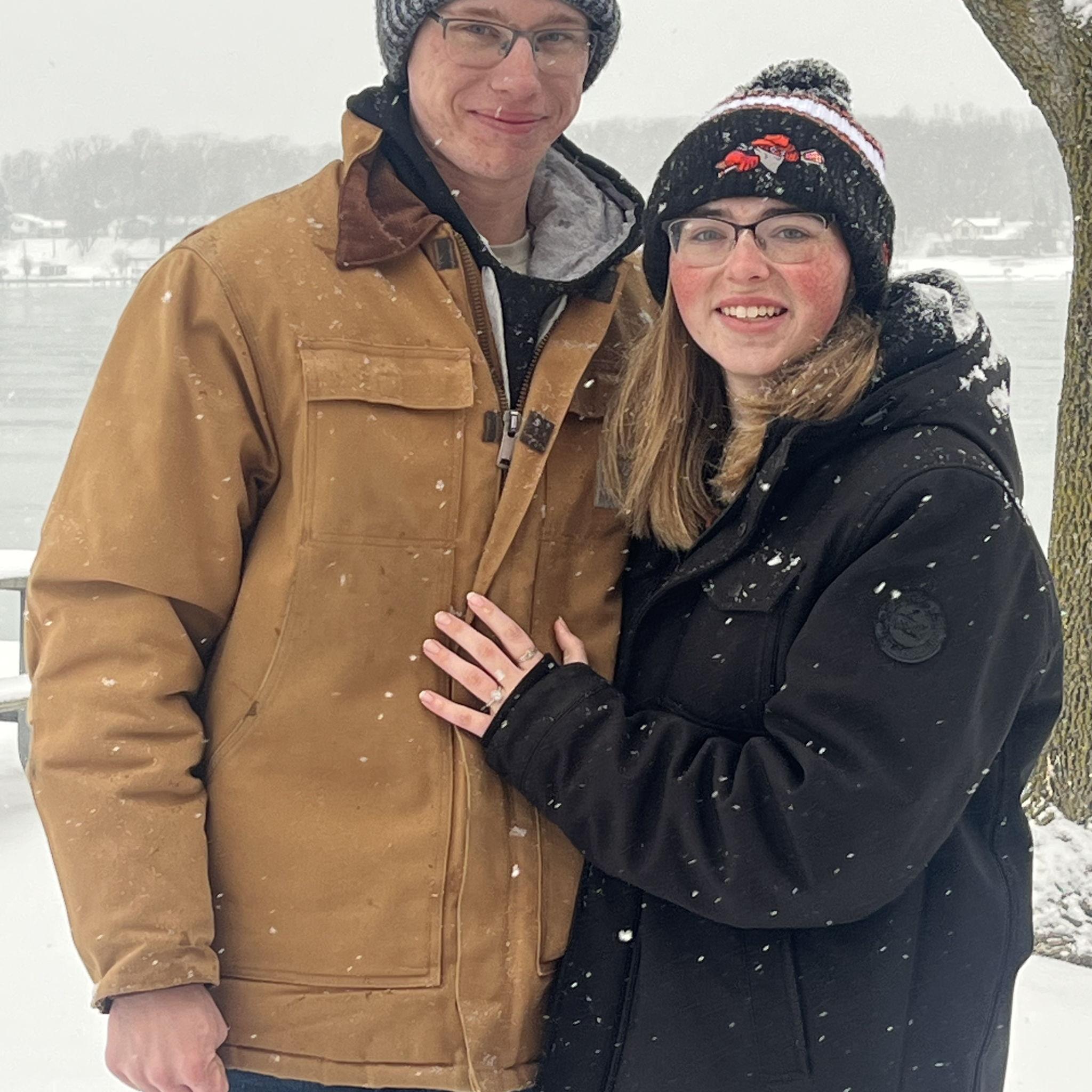 Right after we got engaged!