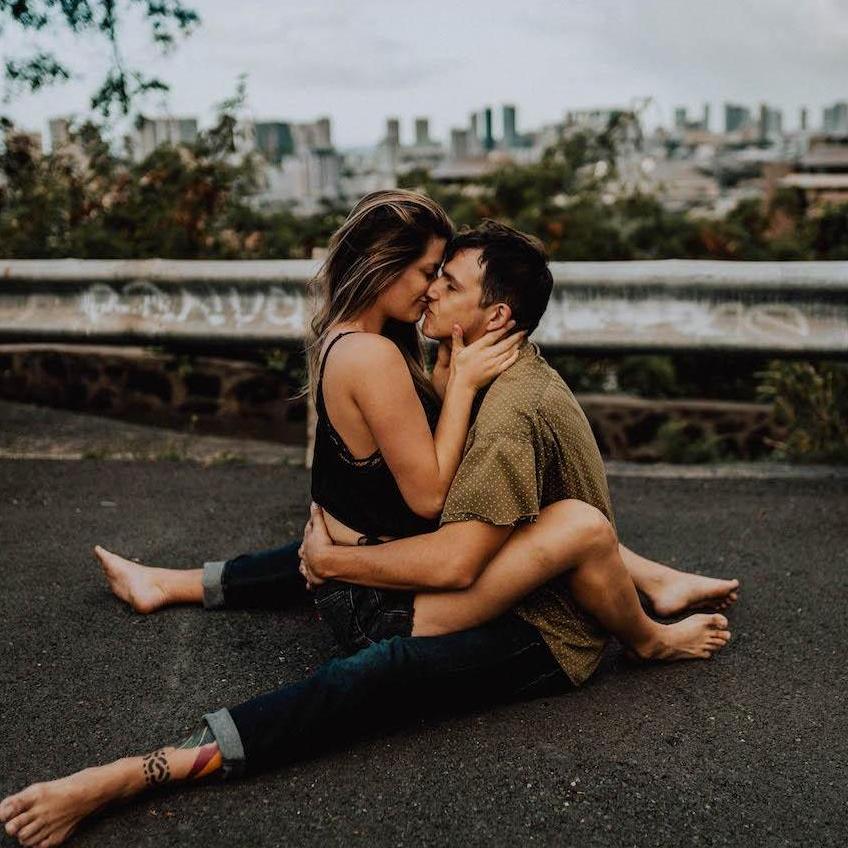 Our last apartment in Oahu had a great view at the end of the street.