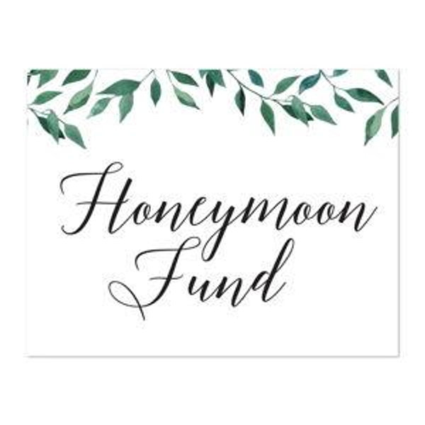Our honeymoon fund
