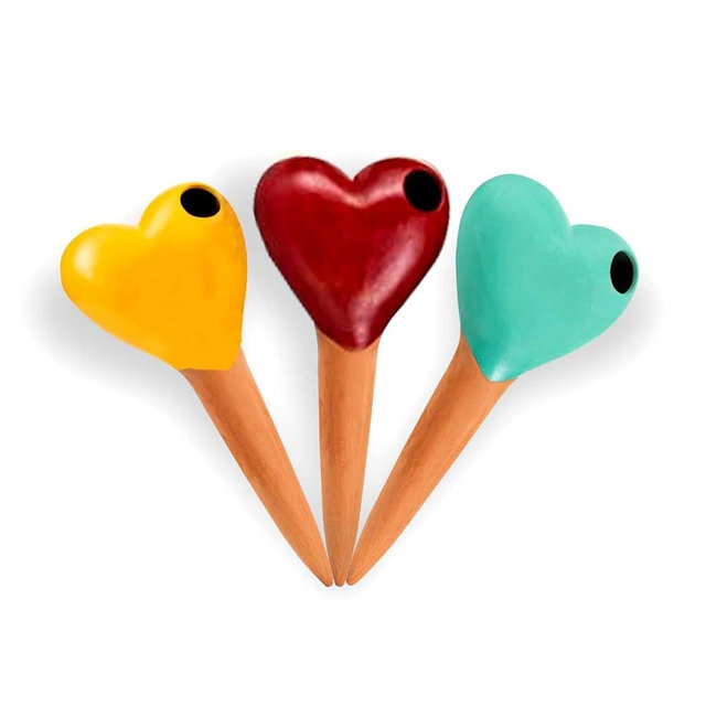 MIMA2672 Terracotta Watering Globes Stakes, Self Watering System Spikes, Automatic Plant Waterer Irrigation Drippers, Plant Watering Wands Indoor Plants, Hanging Pots Outdoor